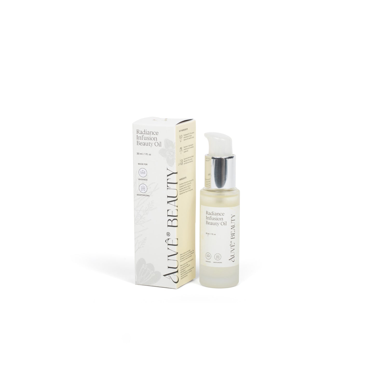 Auvê-Beauty-Skincare-Radiance-Infusion-Beauty-Oil-Packaging